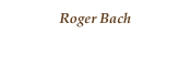 Roger Bach